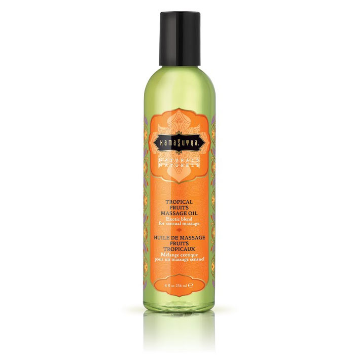 KAM10193 Kama Sutra Naturals Massage Oil Tropical Fruits