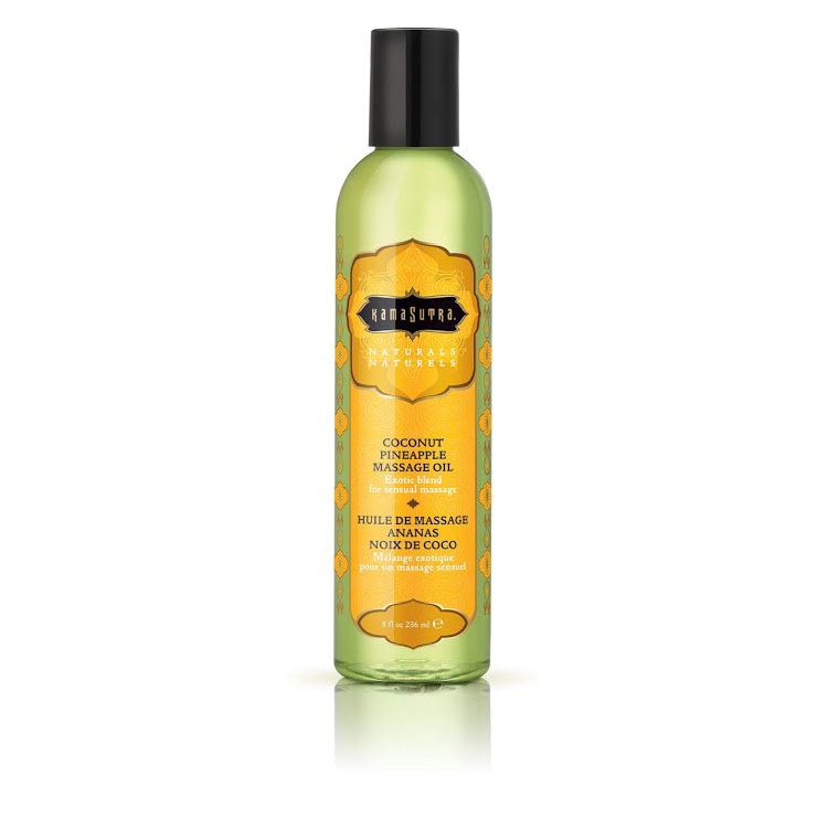 KAM10219 Kama Sutra Naturals Massage Oil Coconut Pineapple