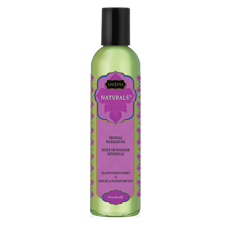 KAM10245 Kama Sutra Naturals Massage Oil Island Passion Berry