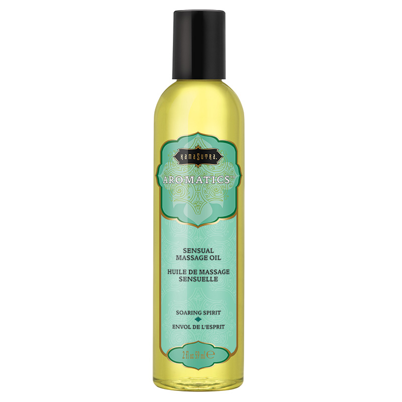 KAM10279 Kama Sutra Aromatic Massage Oil 2 oz. Soaring Spirit