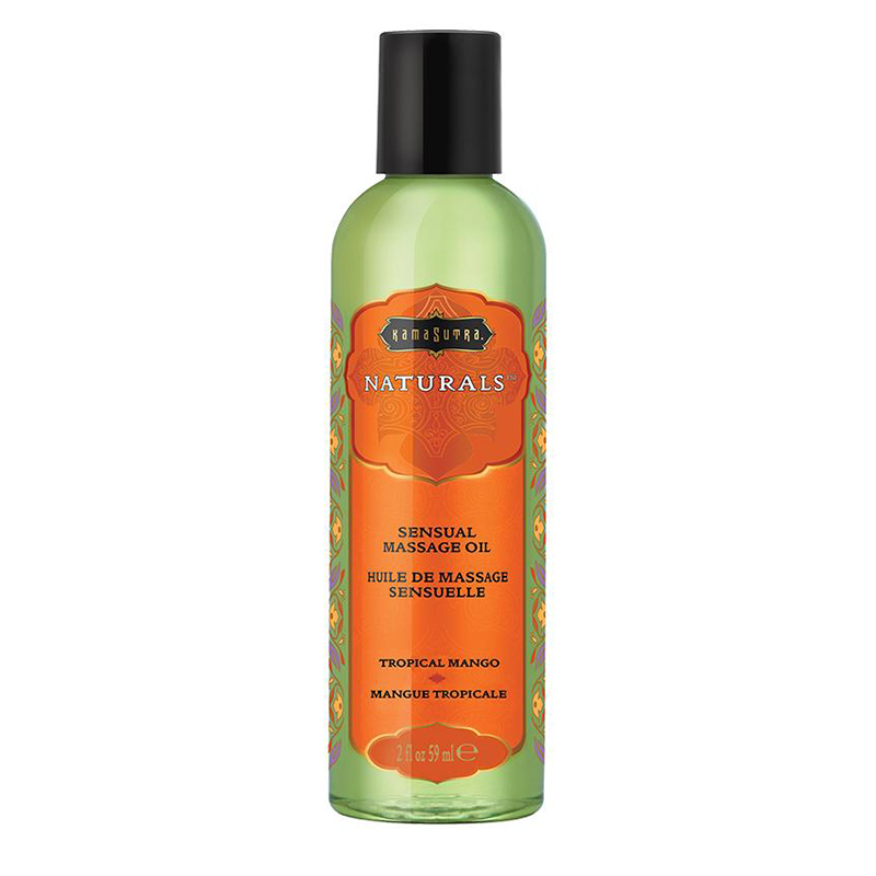 KAM10283 Kama Sutra Naturals Massage Oil 2 oz Tropical Mango