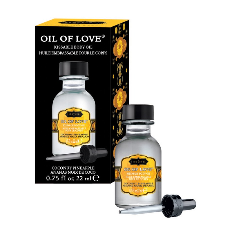 KAM12002 Kama Sutra Oil of Love .75 oz Coconut Pineapple