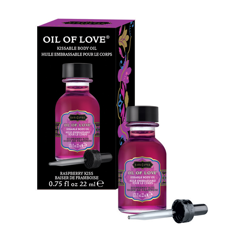 KAM12003 Kama Sutra Oil of Love .75 oz Raspberry Kiss