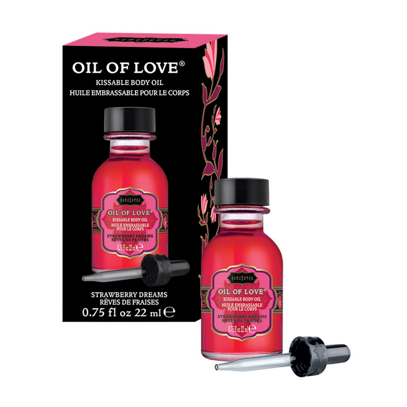 KAM12004 Kama Sutra Oil of Love .75 oz Strawberry Dreams