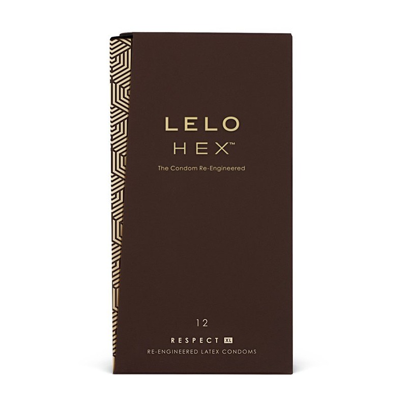 L5006 Lelo Hex Respect XL Condom 12 Pack NO FURTHER DISCOUNTS APPLY