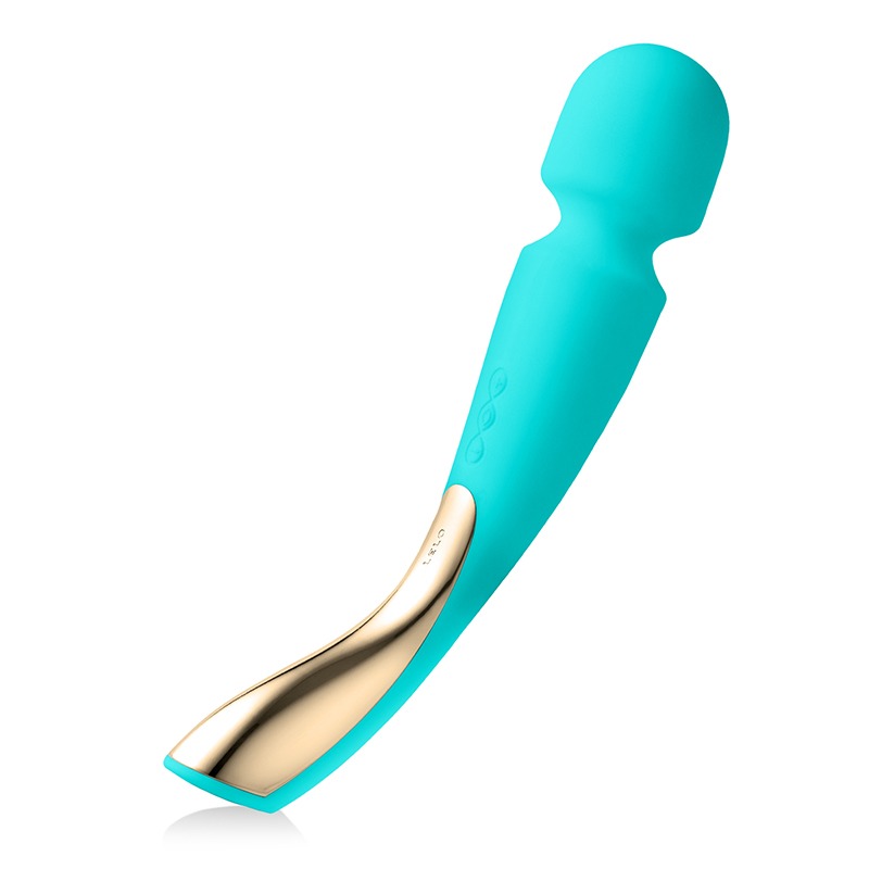 L7772 Lelo Smart Wand 2 Large Aqua NO FURTHER DISCOUNTS APPLY