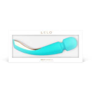 L7772 Lelo Smart Wand 2 Large Aqua NO FURTHER DISCOUNTS APPLY