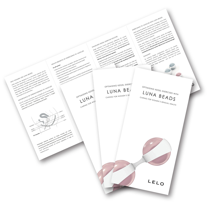 L9065 Lelo  Luna Beads Leaflet (EACH)
