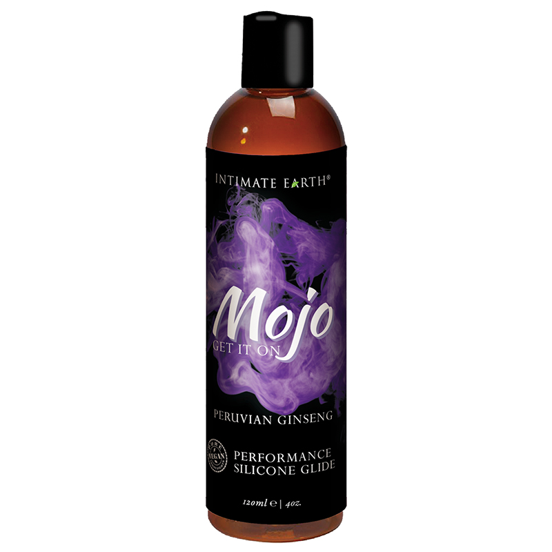 MJ011-120 Intimate Earth 120 ml MOJO Performance Glide Peruvian Ginseng Silicone