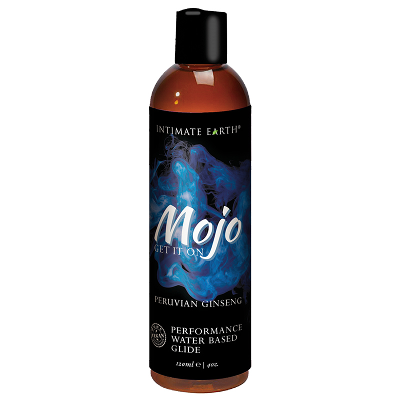 MJ014-120 Intimate Earth 120 ml MOJO Performance Glide Peruvian Ginseng Waterbased