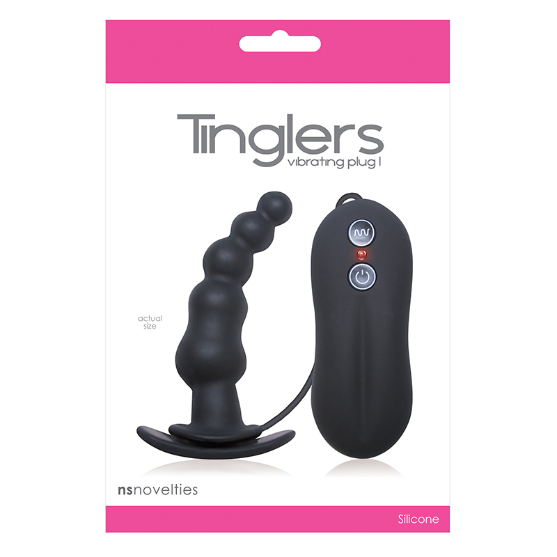 NSN0301-23 NS Novelties Tinglers Plug 1 Black
