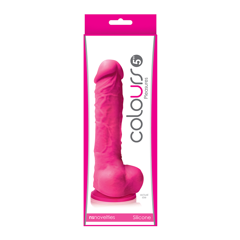 NSN0405-14 NS Novelties Colours Pleasures 5" Dildo Pink