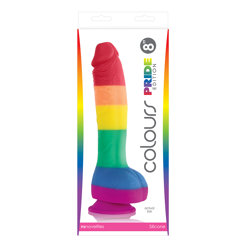 NSN0408-08 NS Novelties Colours Pride Edition 8”