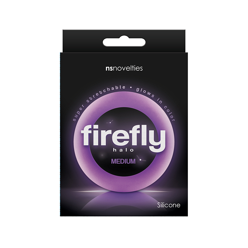 NSN0473-35 NS Novelties Firefly Halo Medium Purple