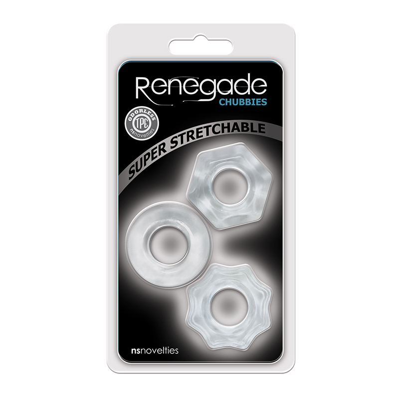 NSN1111-11 NS Novelties Renegade Chubbies Clear