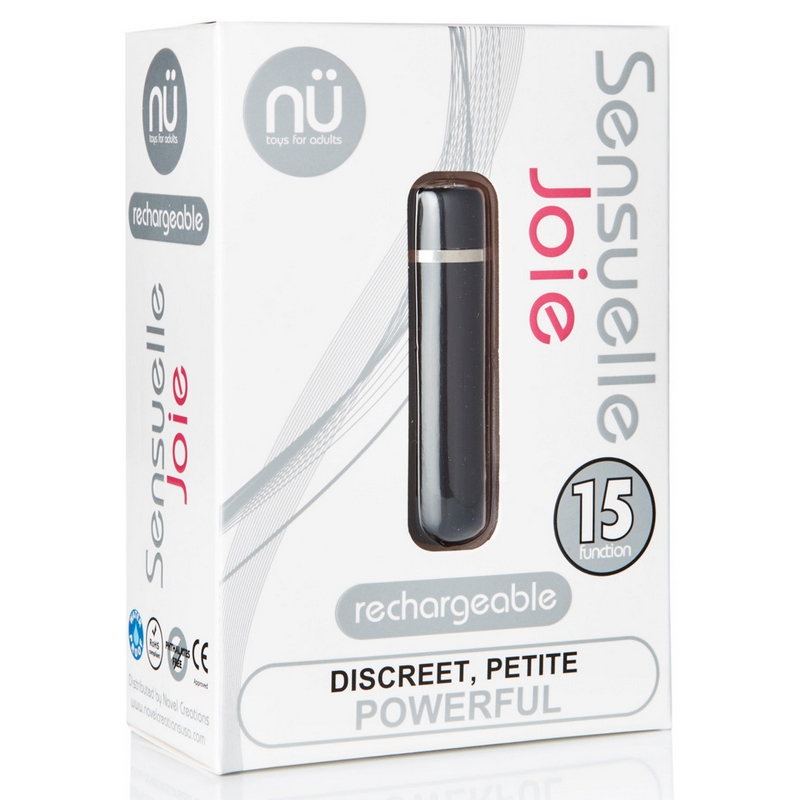 NUW52BK nu Sensuelle Joie Rechargeable Bullet Black