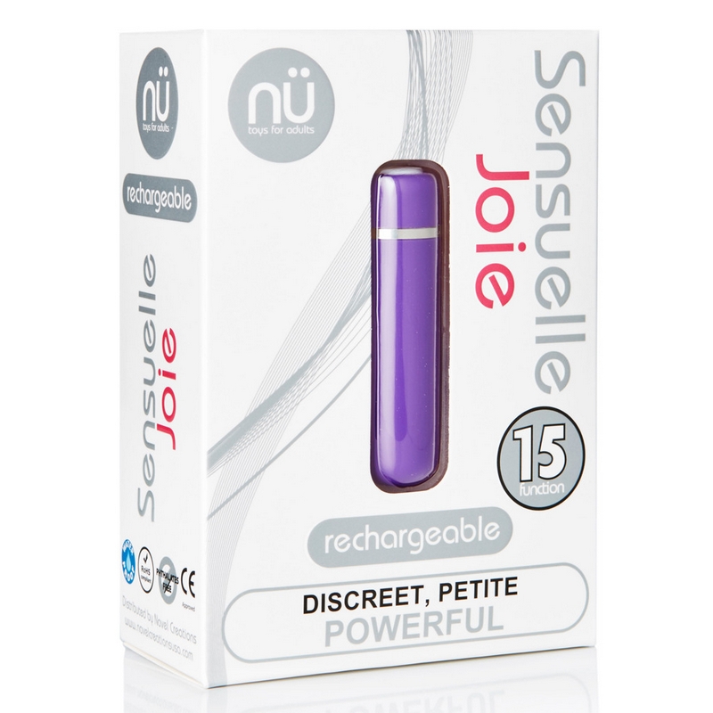 NUW52PU nu Sensuelle Joie Rechargeable Bullet Purple