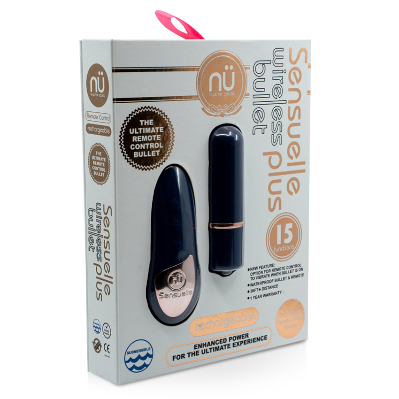NUW70NBL nu Sensuelle R/C Bullet Navy Blue