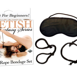 PD2124-00 Pipedream Products Fetish Fantasy Silk Rope Bondage Set
