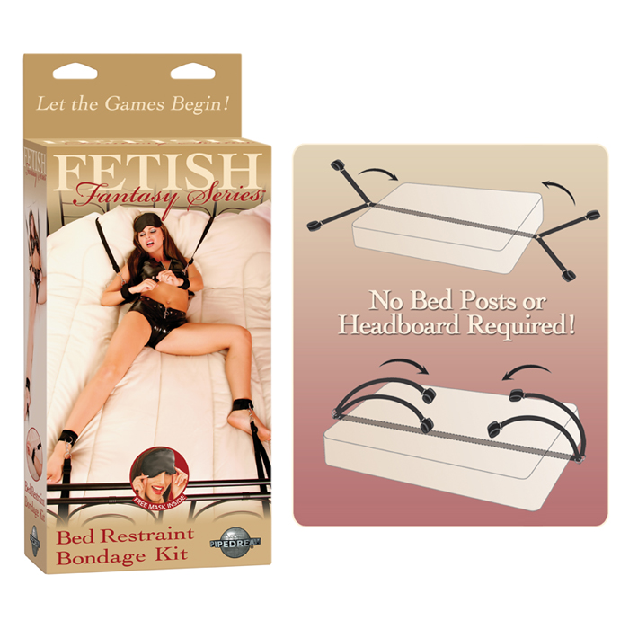 PD2153-23  Pipedream Products Fetish Fantasy Bed Restraint Bondage Kit