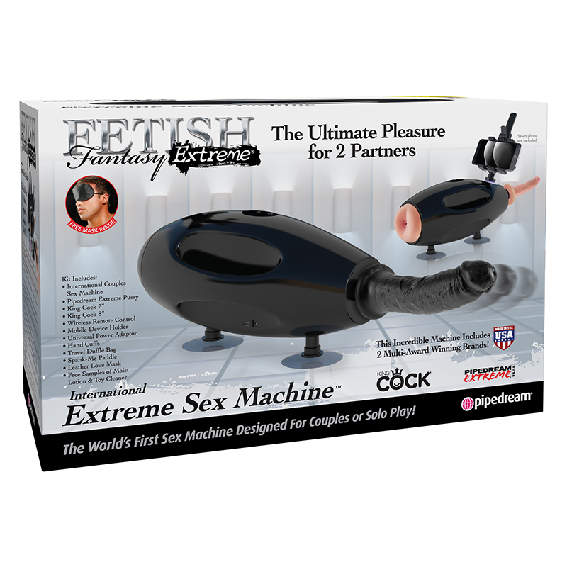 PD3651-23 Pipedream Products Fetish Fantasy Extreme International Extreme Sex Machine
