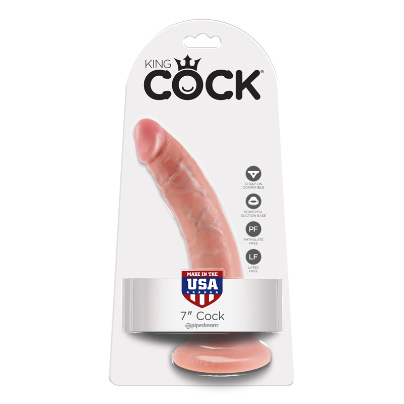 PD5502-21 Pipedream Products King Cock 7" Cock Biege