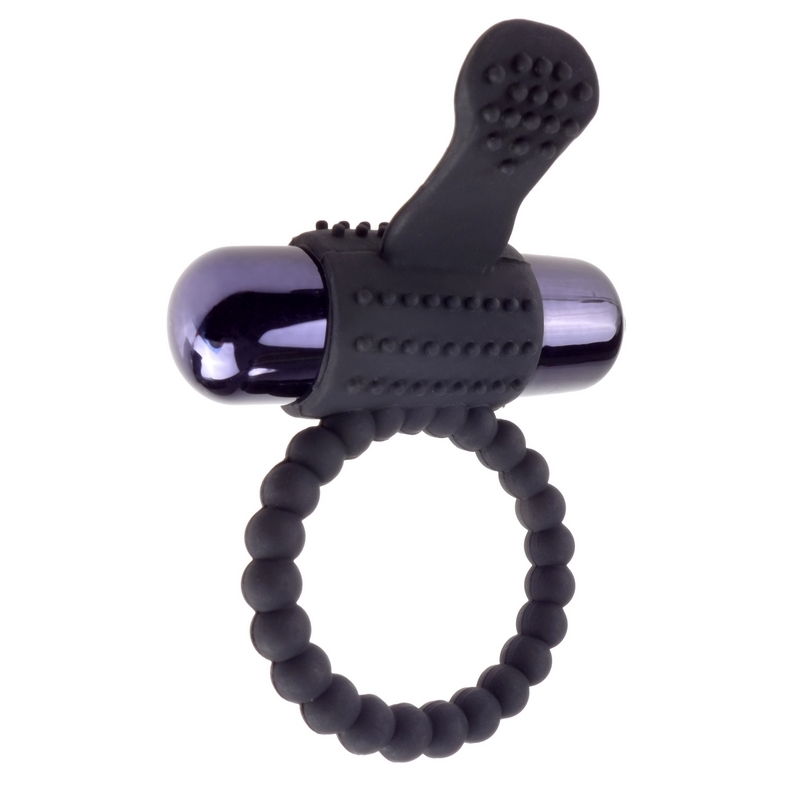 PD5966-23<br> Pipedream Products<br> Fantasy C-Ringz<br> Vibrating Silicone Super Ring<br> Black PD5966-23 Pipedream Products Fantasy C-Ringz Vibrating Silicone Super Ring Black