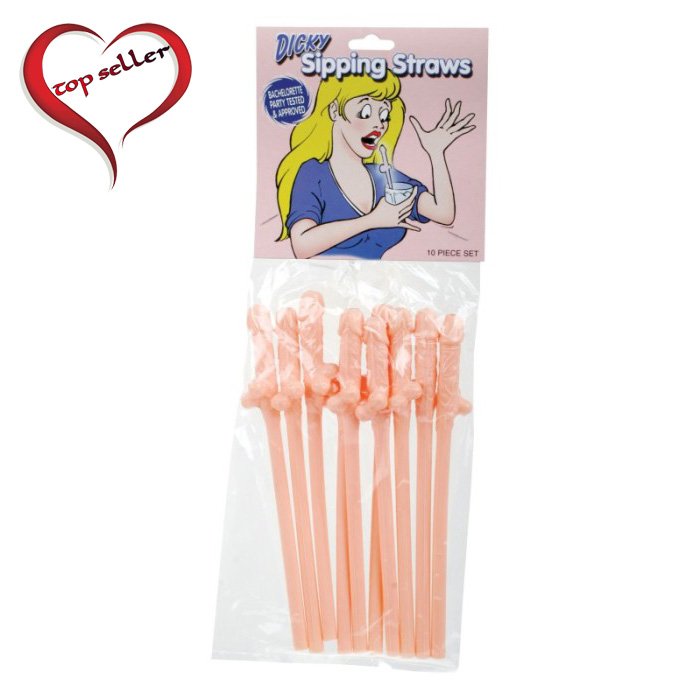 PD6203-01 Pipedream Products Dicky Sipping Straws