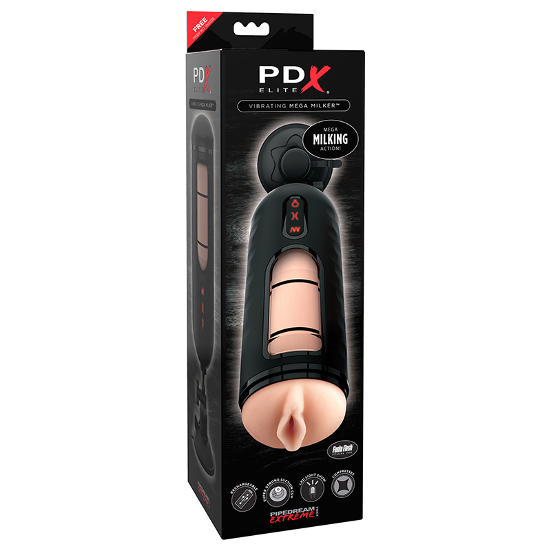 RD525 Pipedream Products PDX Elite Vibrating Mega Milker