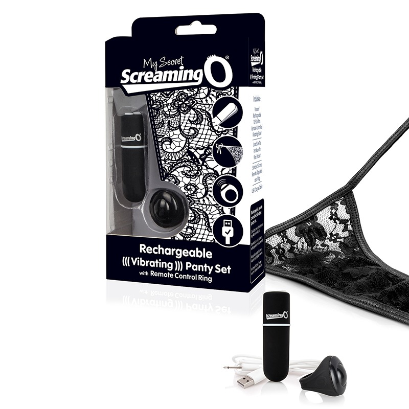 SCAPTY-BL-110 Screaming O My Secret Charged Remote Control Panty