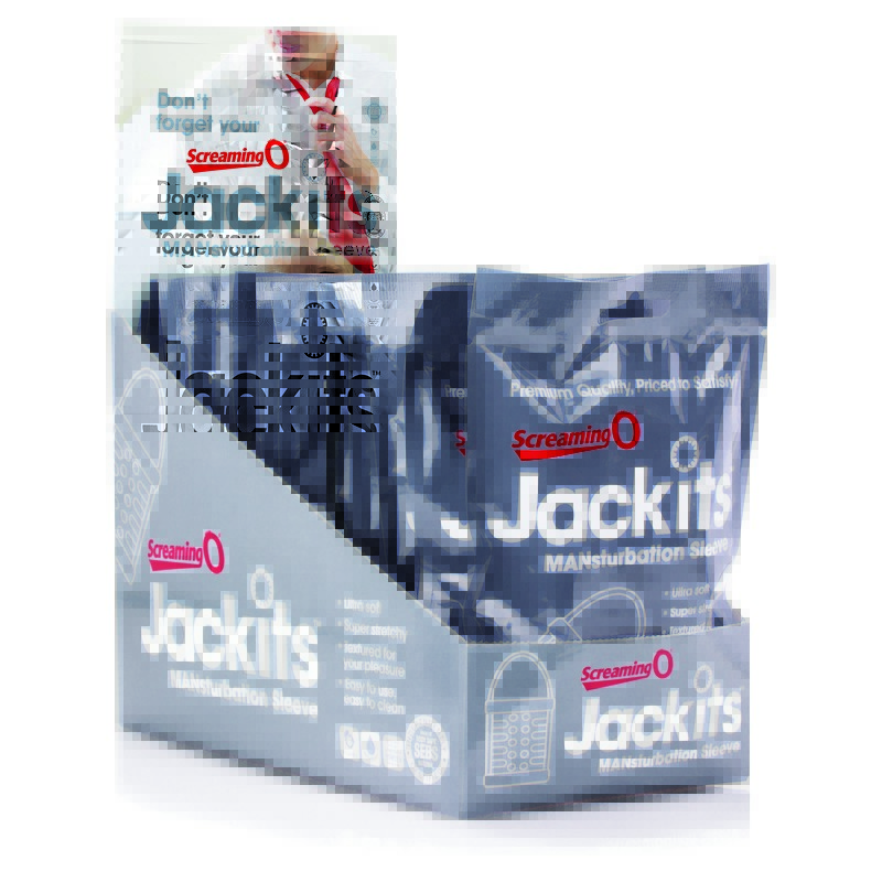 SCJAK-C110 Screaming O Jackits MANsturbation Sleeve POP of 12