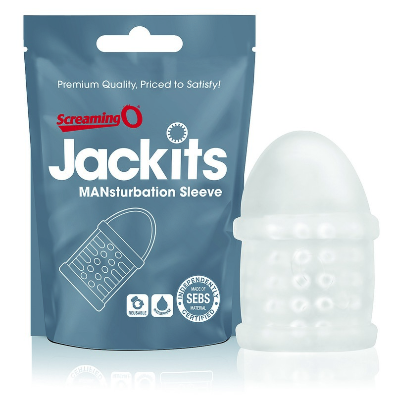SCJAK-C110 Screaming O Jackits MANsturbation Sleeve POP of 12