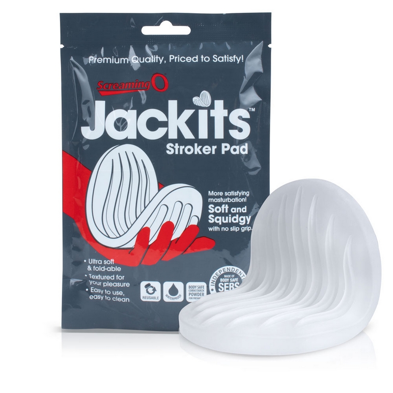 SCJJP-C110 Screaming O Jackits Stroker Pad Clear