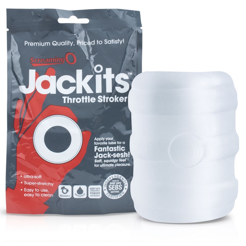SCJTS-C110 Screaming O Jackits Throttle Stroker Clear