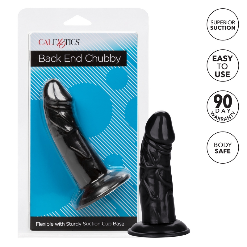 SE0408-10-2<br> California Exotics <br> Back End Chubby<br> Black SE0408-10-2 California Exotics Back End Chubby Black