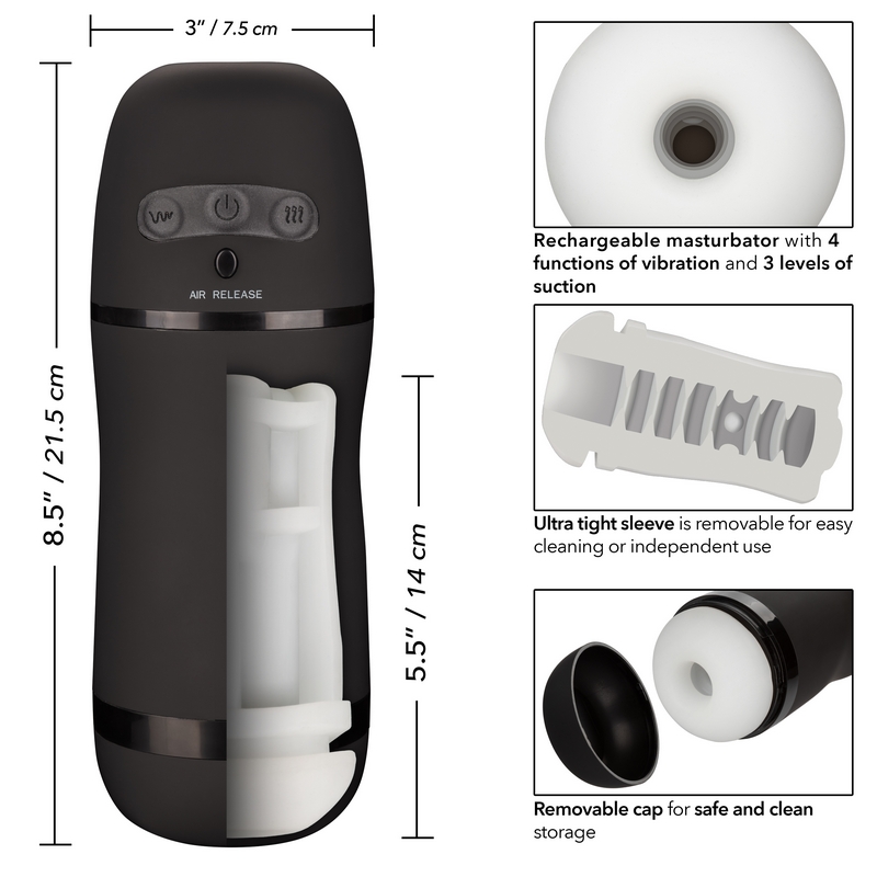 <b><font color=red><font size="4">NEW</font></FONT></b><br> SE0858-50-3<br> California Exotics <br> Optimum Power Pulsar Stroker NEW SE0858-50-3 California Exotics Optimum Power Pulsar Stroker
