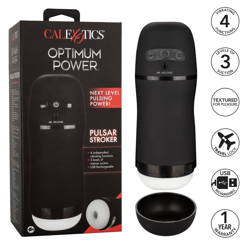<b><font color=red><font size="4">NEW</font></FONT></b><br> SE0858-50-3<br> California Exotics <br> Optimum Power Pulsar Stroker NEW SE0858-50-3 California Exotics Optimum Power Pulsar Stroker