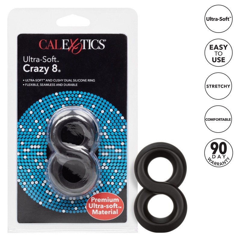 SE1369-11-2<br> California Exotics <br> Ultra-Soft™ Crazy 8 SE1369-11-2 California Exotics Ultra-Soft™ Crazy 8