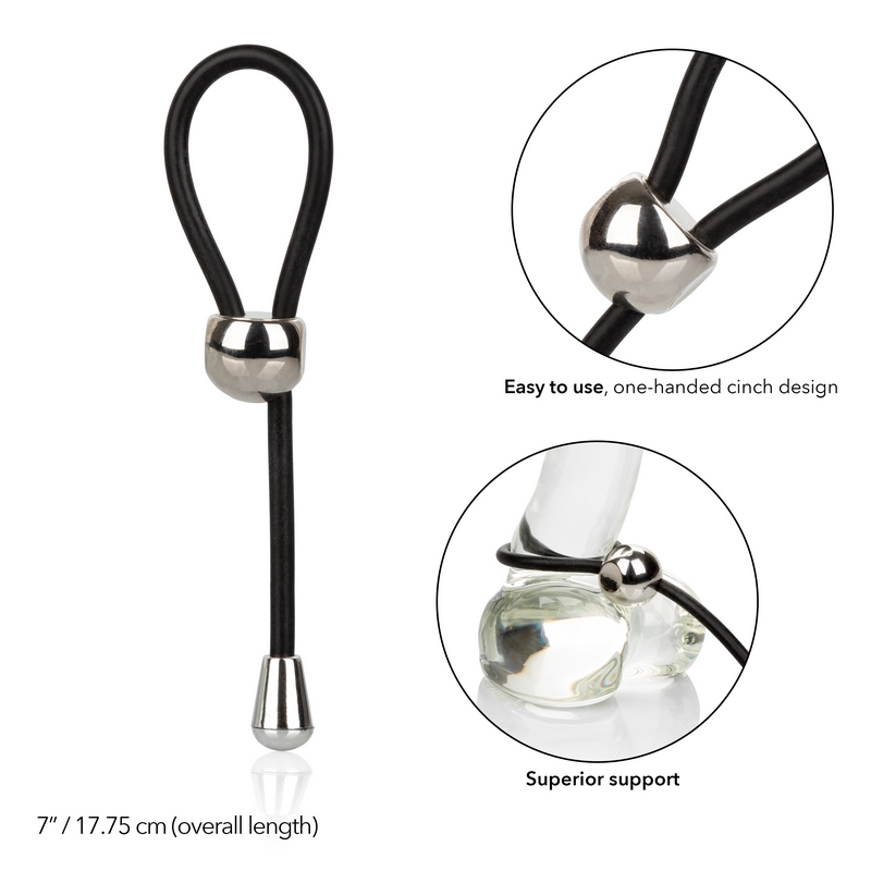SE1408-15-2<br> California Exotics <br> E-Z Cinch Silicone Lasso SE1408-15-2 California Exotics E-Z Cinch Silicone Lasso