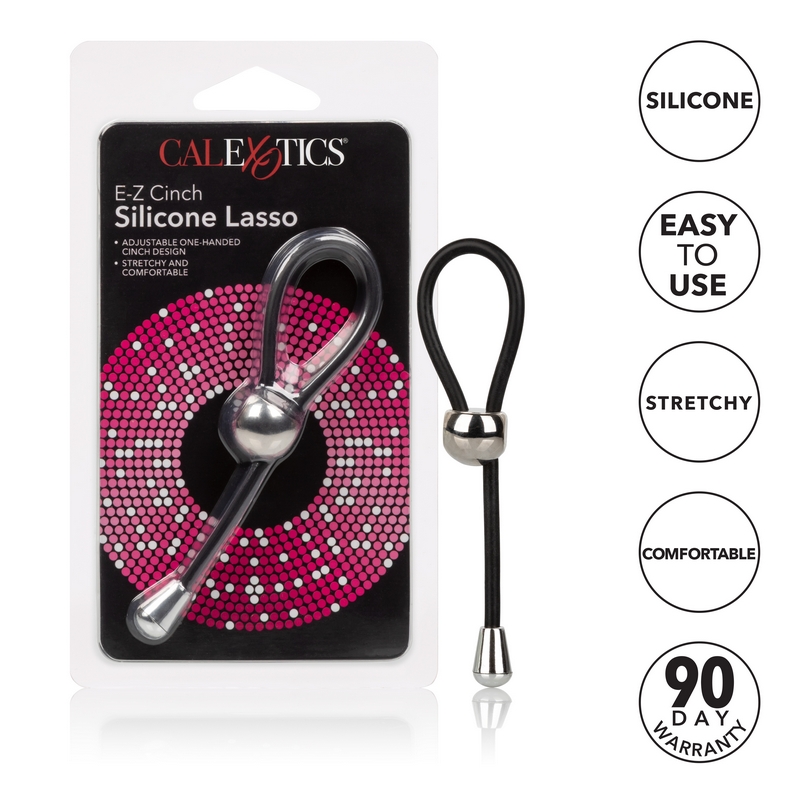 SE1408-15-2<br> California Exotics <br> E-Z Cinch Silicone Lasso SE1408-15-2 California Exotics E-Z Cinch Silicone Lasso