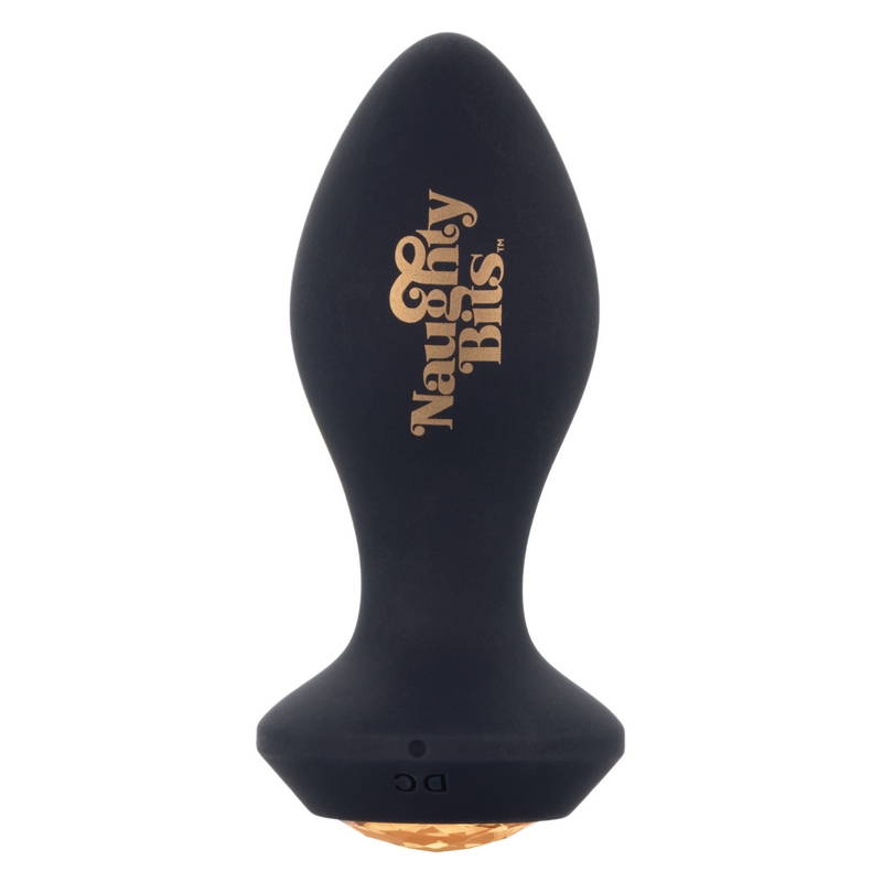 SE4410-46-3<br> California Exotics <br> Naughty Bits Vibrating Butt Plug<br> Shake Your Ass SE4410-46-3 California Exotics Naughty Bits Vibrating Butt Plug Shake Your Ass