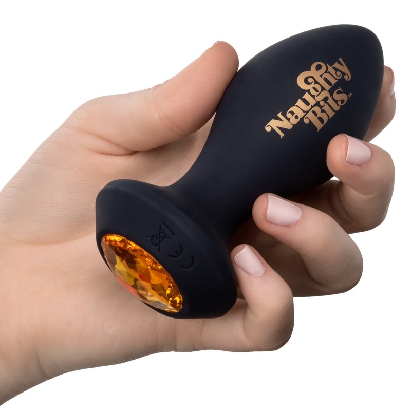 SE4410-46-3<br> California Exotics <br> Naughty Bits Vibrating Butt Plug<br> Shake Your Ass SE4410-46-3 California Exotics Naughty Bits Vibrating Butt Plug Shake Your Ass