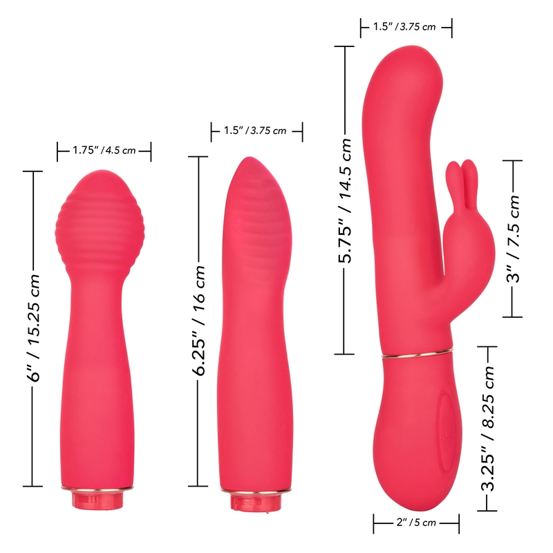 SE4444-10-3<br> California Exotics <br> In Touch Dynamic Trio SE4444-10-3 California Exotics In Touch Dynamic Trio