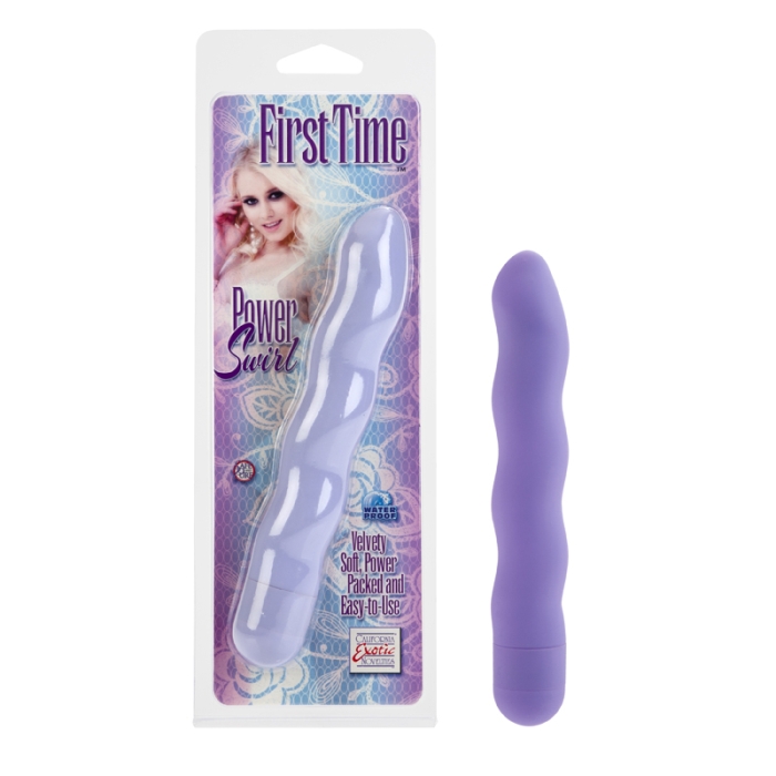 SE0004-18-2 California Exotics First Time Power Swirl Purple