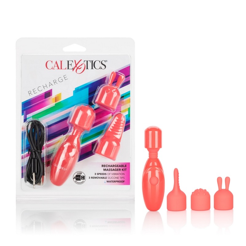 SE0062-60-2 California Exotics Rechargeable Massager Kit