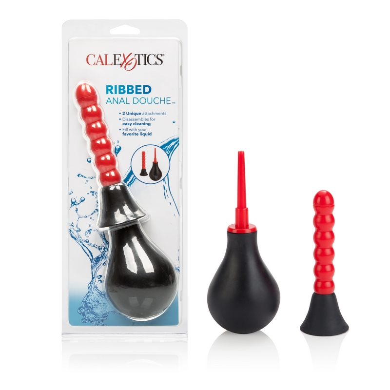 SE0372-10-2 California Exotics Ribbed Anal Douche