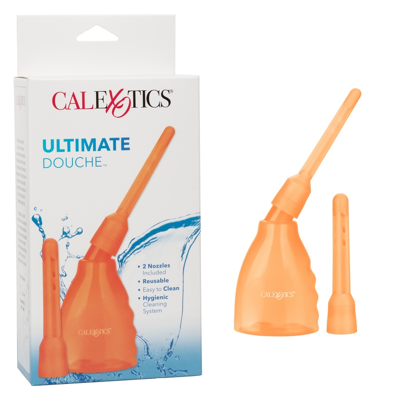 SE0374-03-3 California Exotics Ultimate Douche Orange