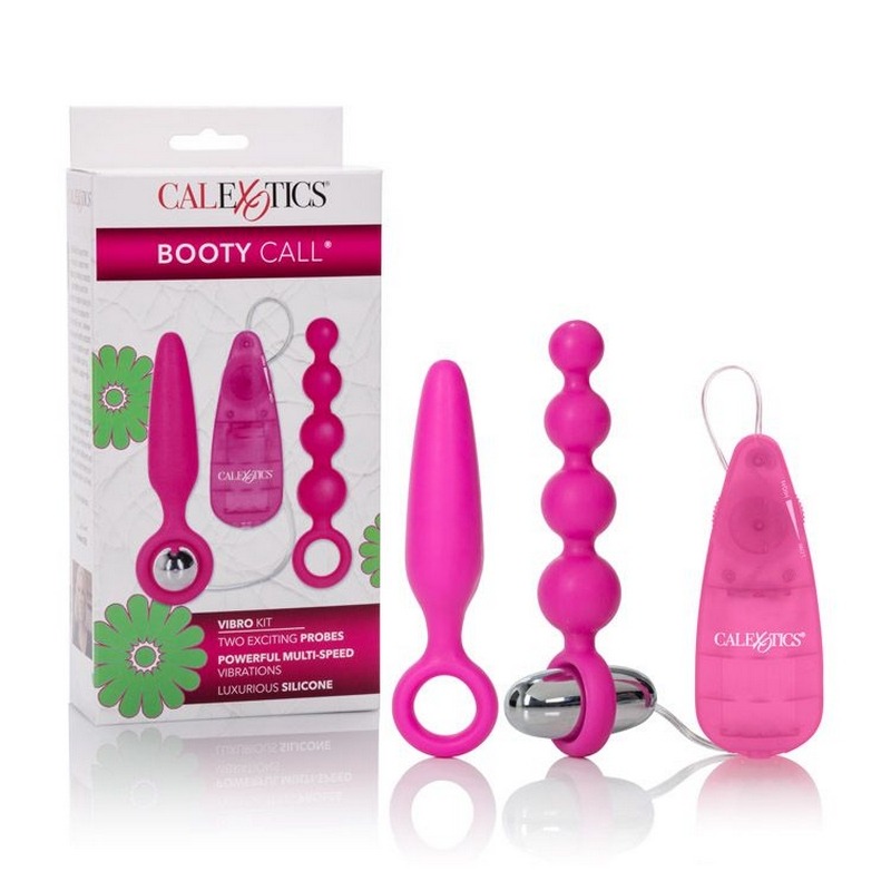 SE0395-35-3 California Exotics Booty Call Vibro Kit Pink
