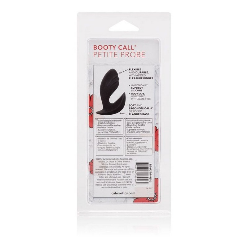 SE0396-45-2<br> California Exotics<br> Booty Call® Petite Probe<br> Black SE0396-45-2 California Exotics Booty Call® Petite Probe Black