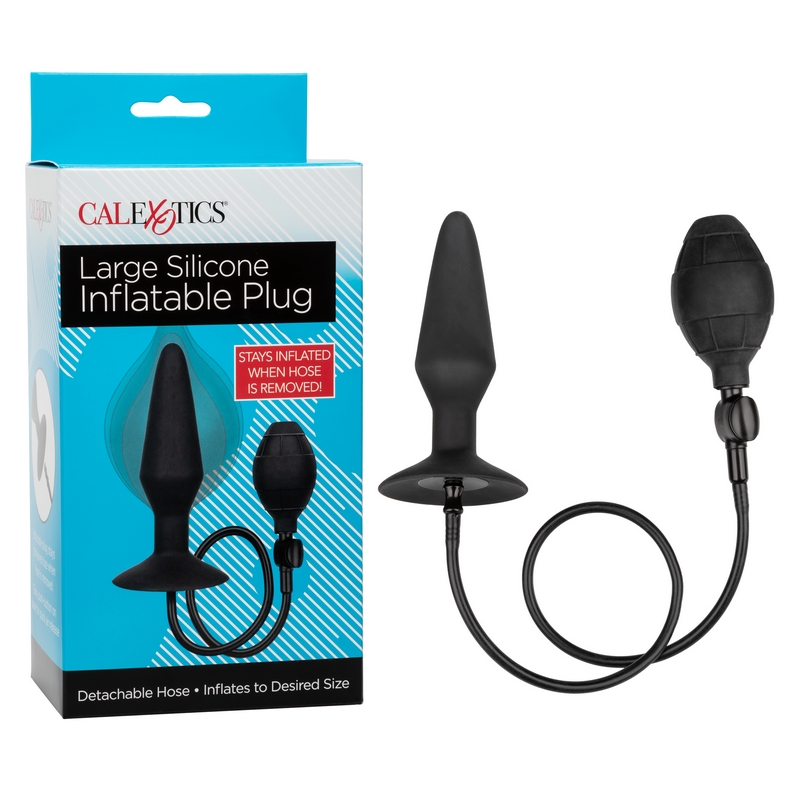 SE0430-20-3 California Exotics  Silicone Inflatable Plug Large